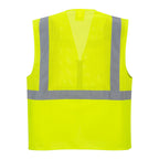 Madrid Hi-Vis Half Mesh Executive Vest