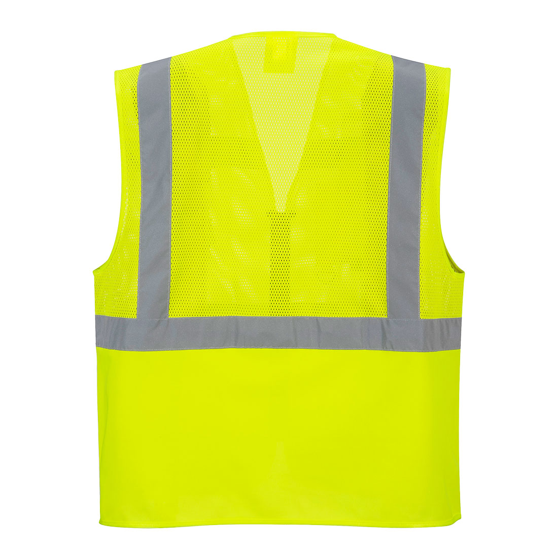 Madrid Hi-Vis Half Mesh Executive Vest