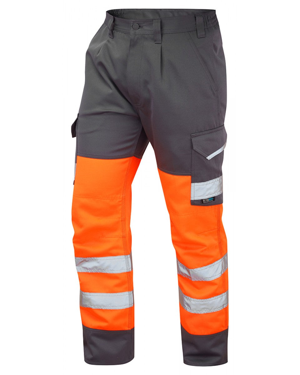 Bideford Orange Dual Colour Cargo Trouser