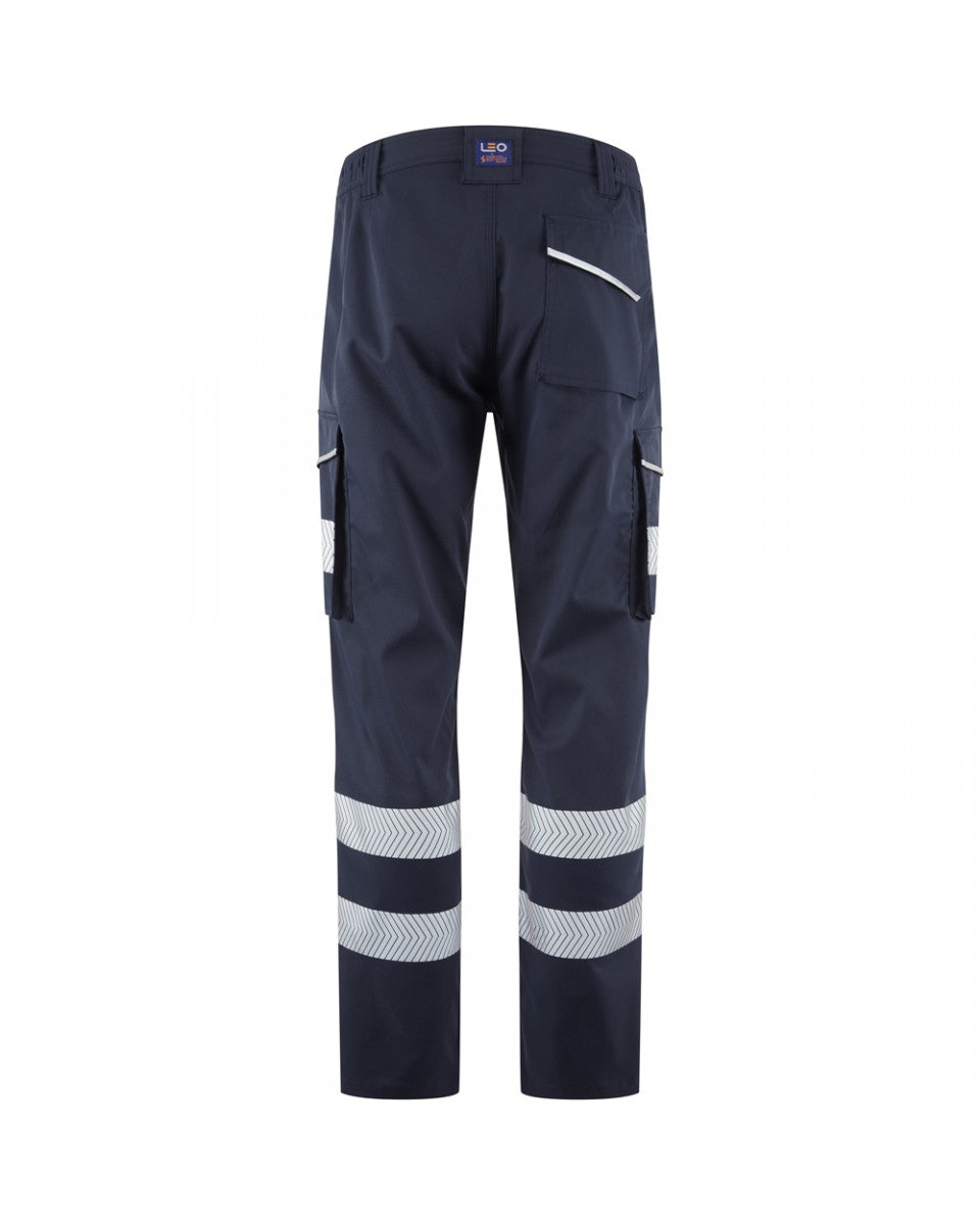 Winsford Lightweight Stretch Cargo Trouser (Navy)