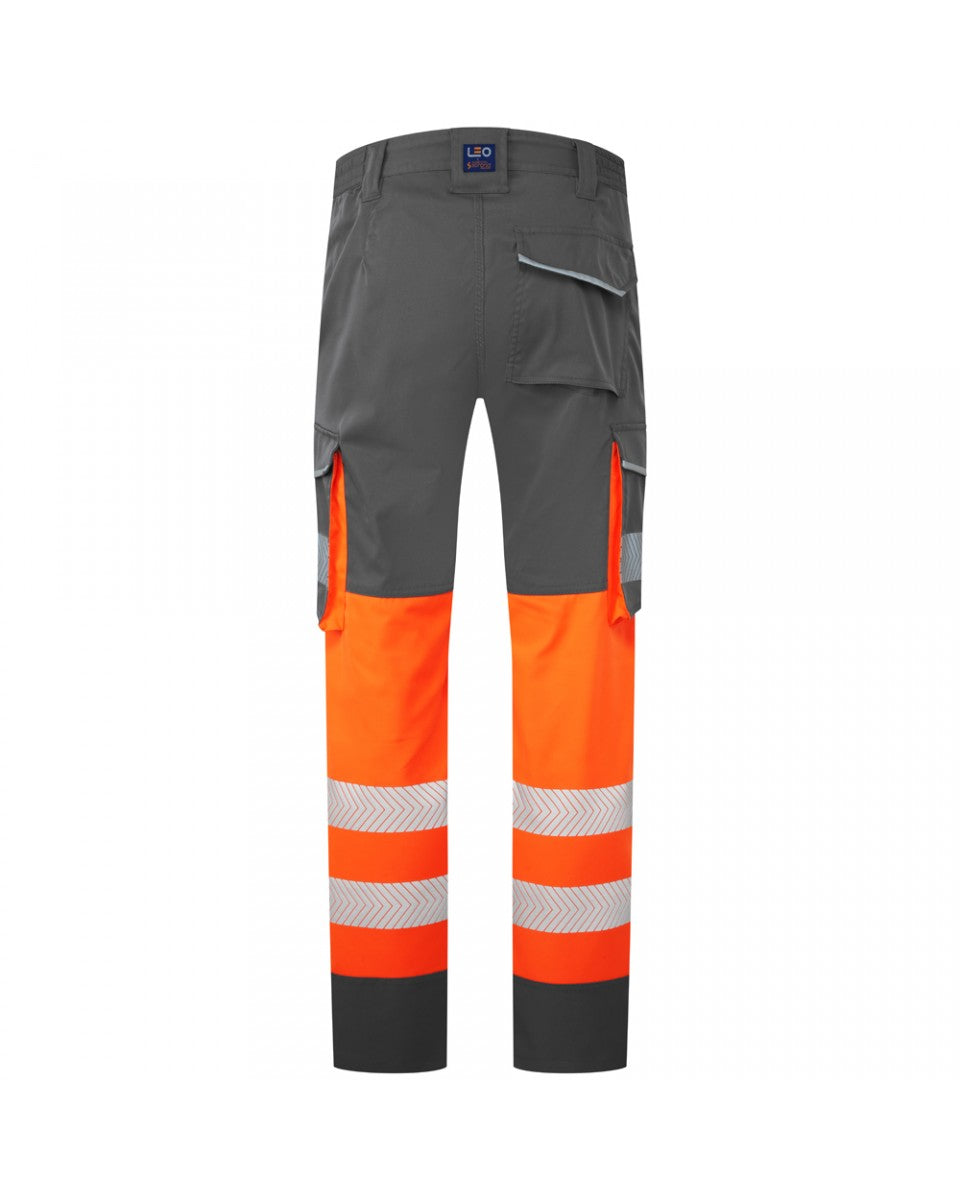 Winsford Dual Colour Stretch Cargo Trouser