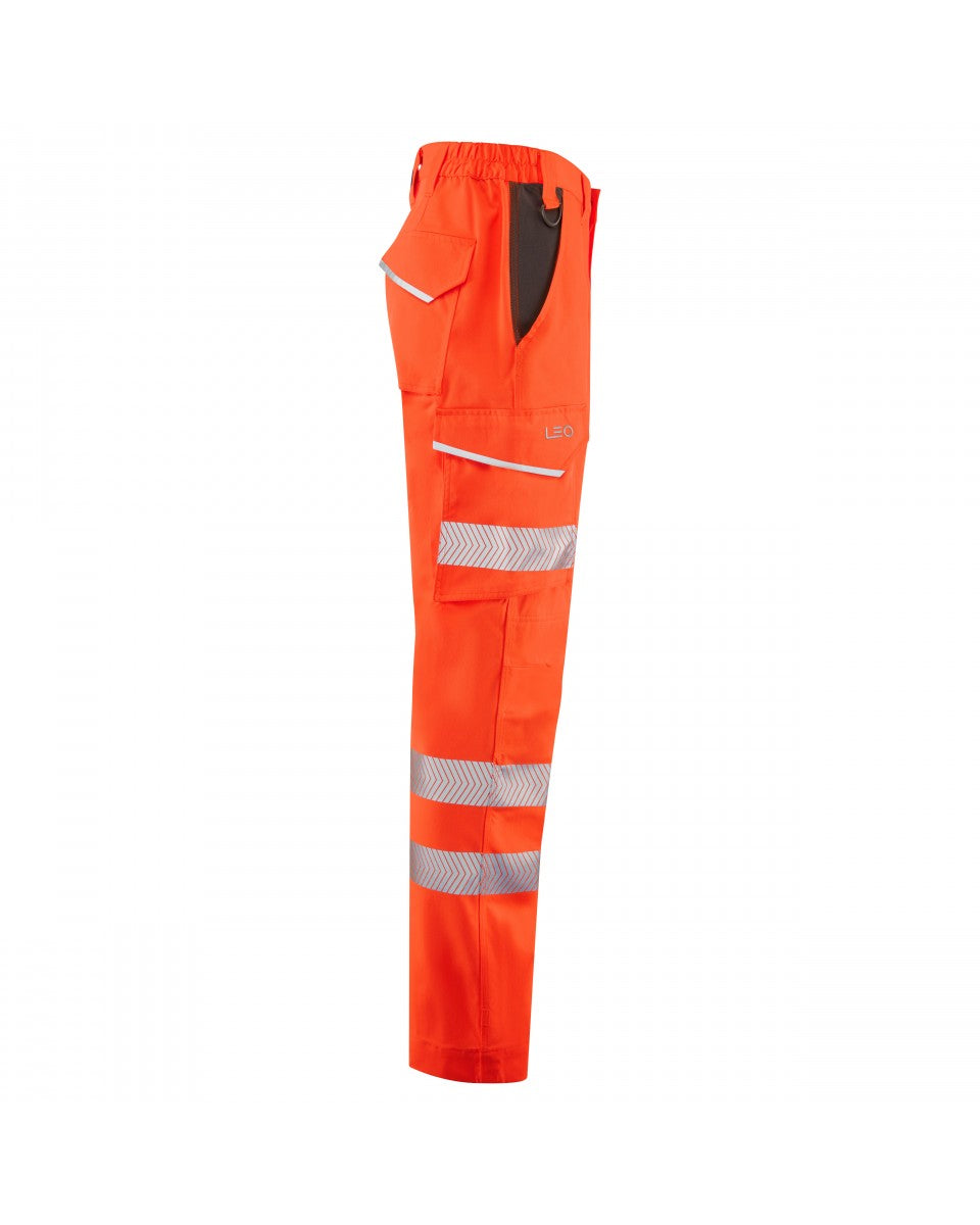 Winsford EcoViz Stretch Cargo Trouser Orange