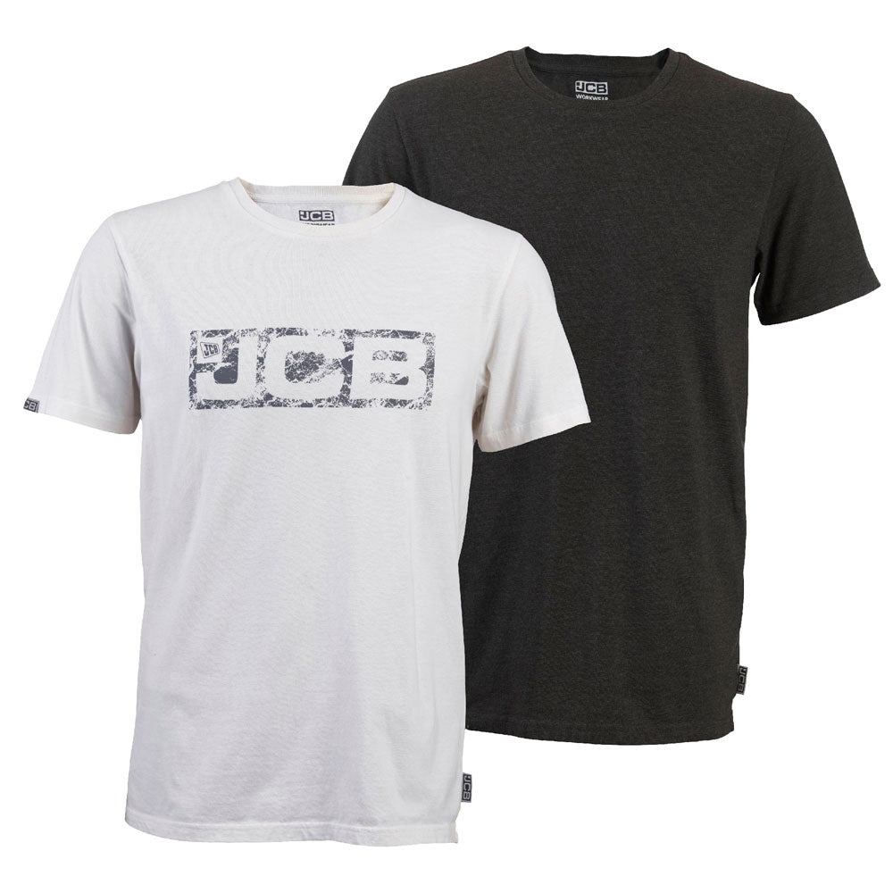 JCB Essential T-Shirt Twin Pack