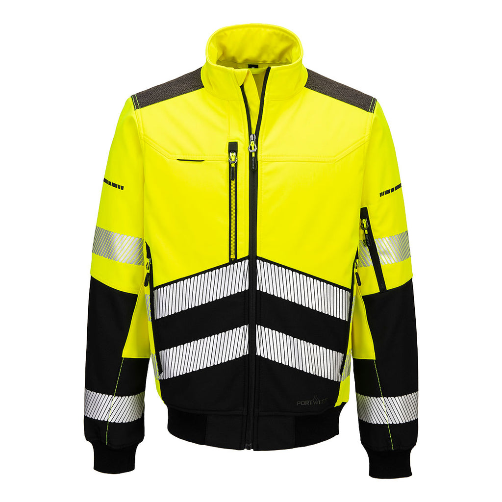 EV4 Hi-Vis Softshell Bomber (3L)