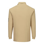 Modaflame Knit FR Long Sleeve Polo Shirt