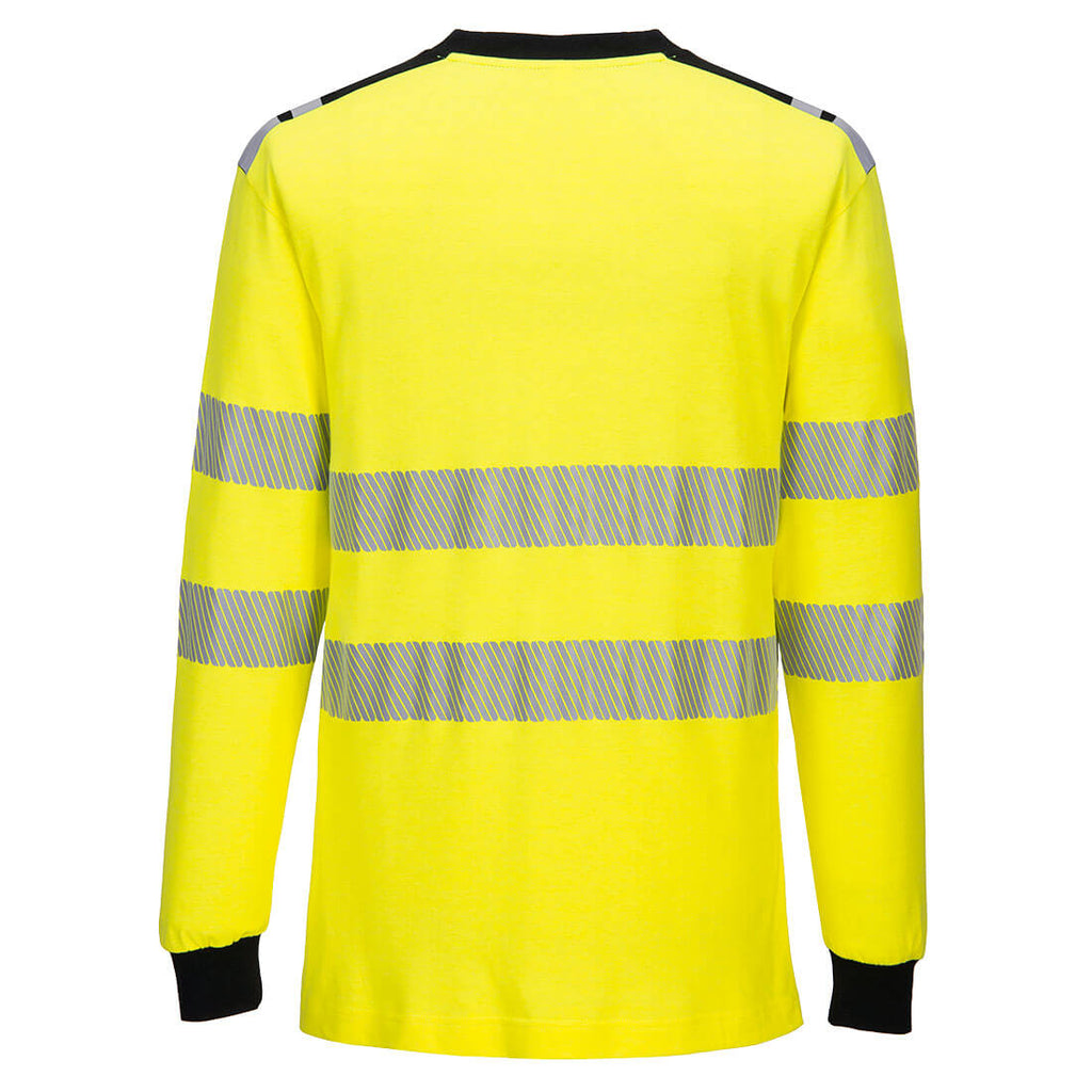 PW3 Modaflame Knit Hi-Vis FR Long Sleeve T-Shirt