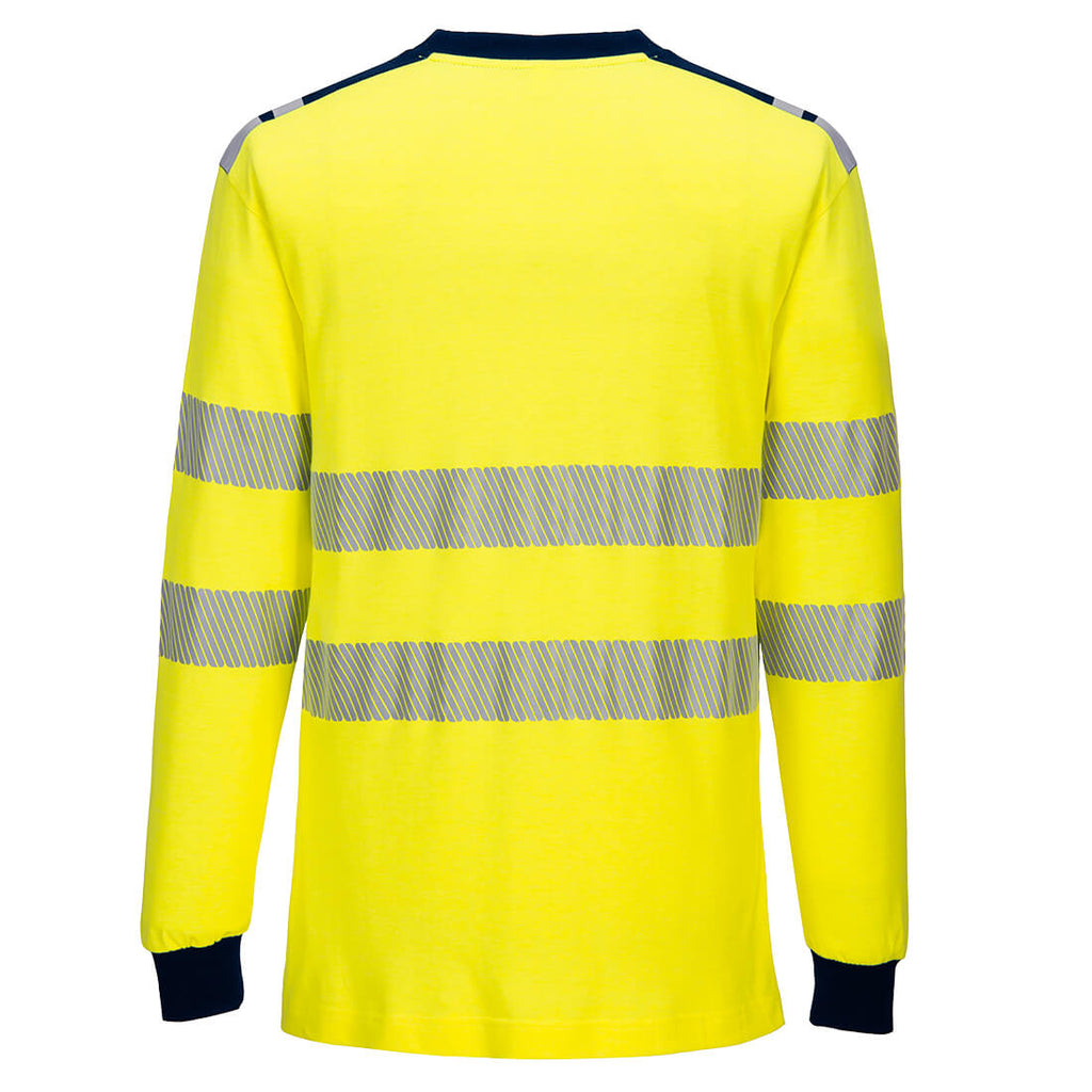 PW3 Modaflame Knit Hi-Vis FR Long Sleeve T-Shirt