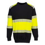 PW3 Modaflame Knit Hi-Vis Class 1 FR Sweatshirt