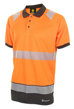 Class 2 High Visibility Polo Shirt – Segmented Tape, Breathable Bird Eye Fabric (EN ISO Certified)