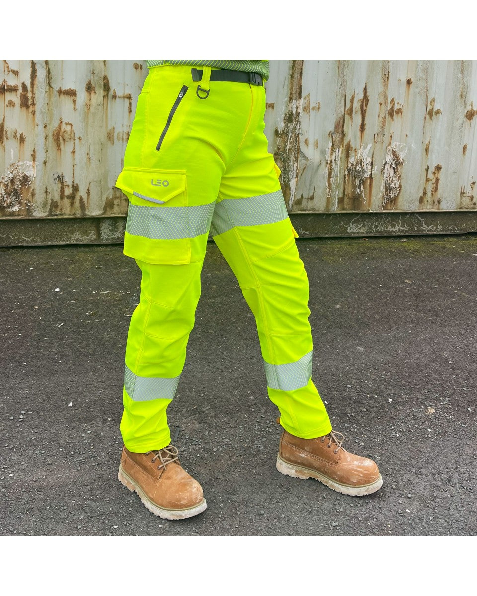 EcoViz Ladies Stretch Softshell Work Trouser