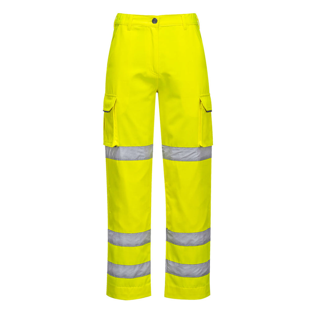 Hi-Vis Women's Three Band Work Trousers