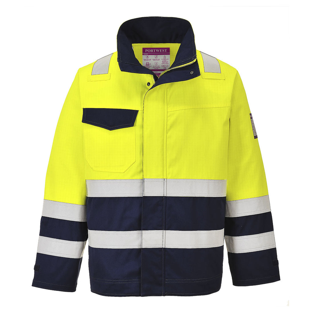 Modaflame Work Hi-Vis Multi-Norm Contrast FR Jacket