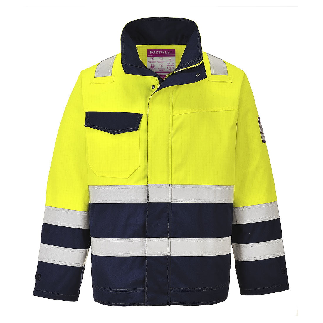 Modaflame Work Hi-Vis Multi-Norm Contrast FR Jacket