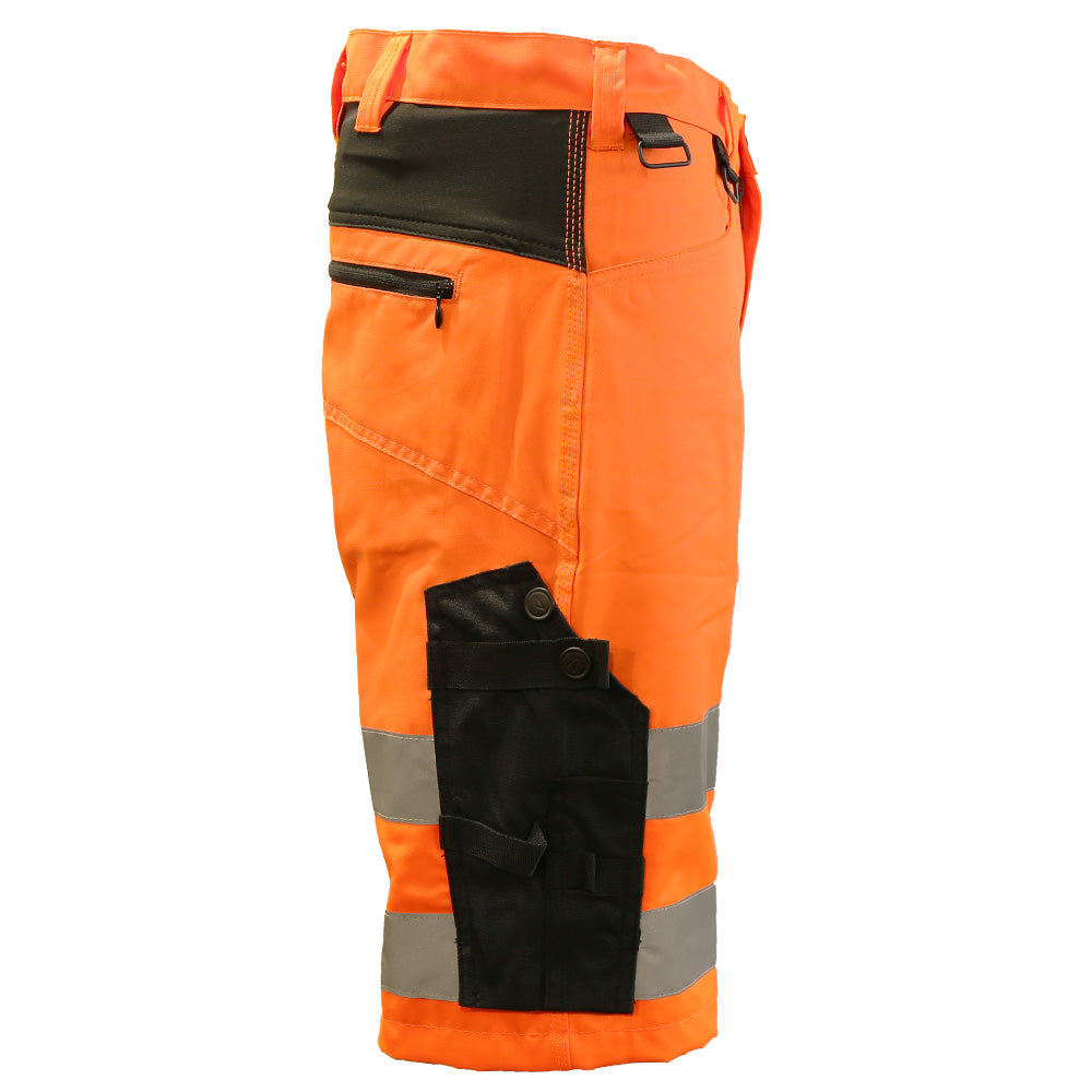 Slim Fit Stretch Work Shorts with Removable Holster Pockets