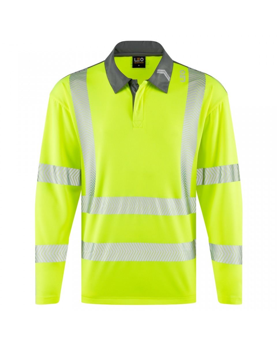 Georgeeham Coolmax Long Sleeve Polo Shirt