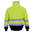 Hi-Vis 3-in-1 Contrast Pilot Jacket