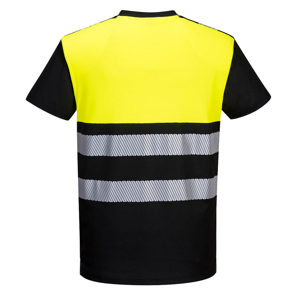 PW3 Hi-Vis Cotton Comfort Class 1 T-Shirt S/S