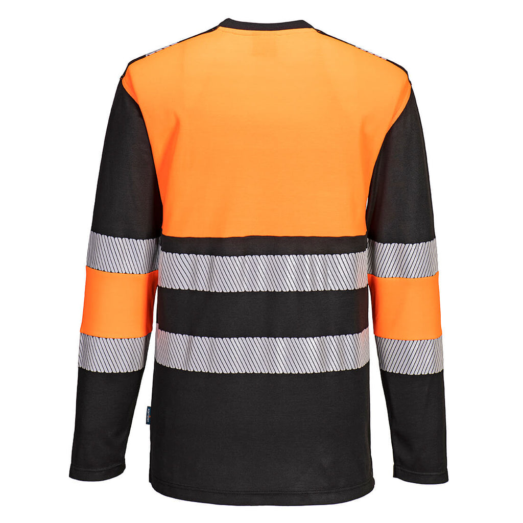 PW3 Hi-Vis Cotton Comfort Class 1 T-Shirt L/S