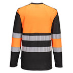 PW3 Hi-Vis Cotton Comfort Class 1 T-Shirt L/S