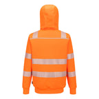 PW321 Hi-Vis Zipped Winter Hoodie