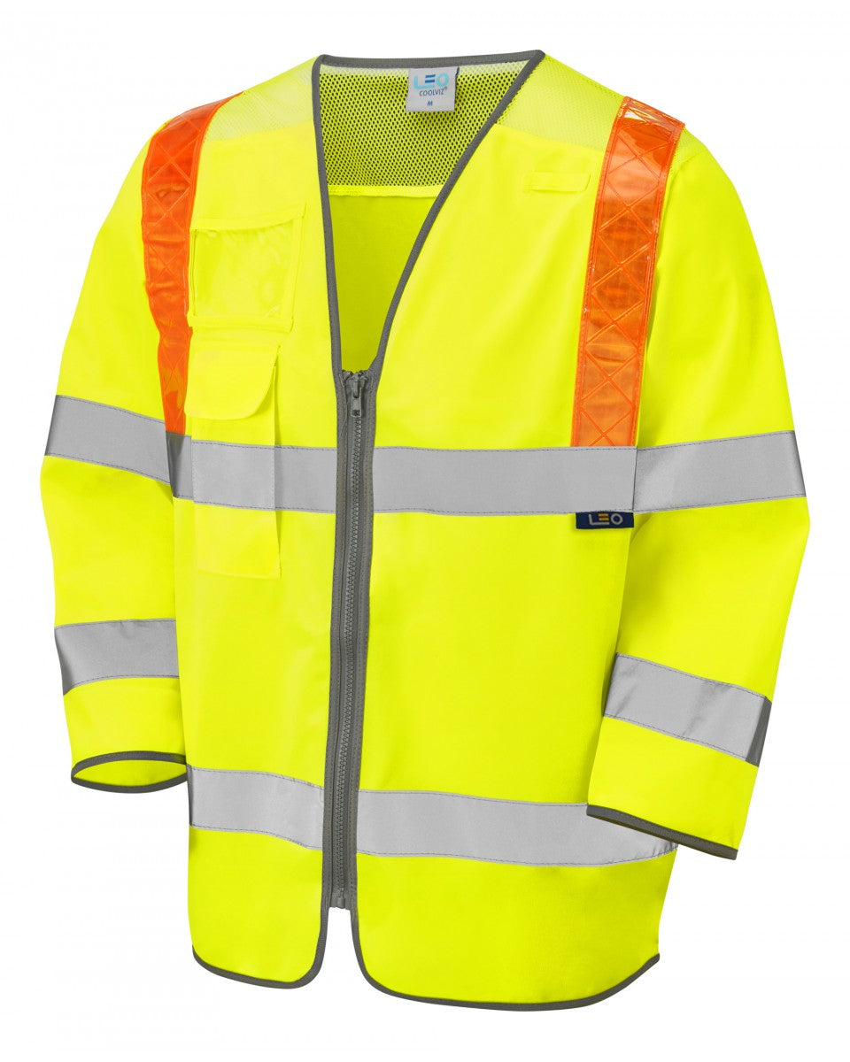 Barbrook Sleeved Waistcoat With Red Braces