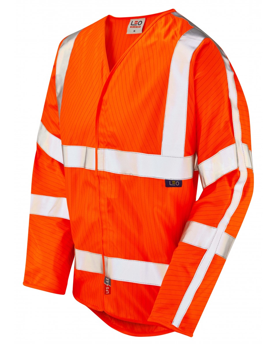 Meshaw LFS/AS Flame Retardant Sleeved Waistcoat (EN 14116 & EN 1149)