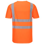 Hi-Vis Cotton Comfort Mesh Insert T-Shirt S/S