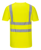 Hi-Vis Cotton Comfort Mesh Insert T-Shirt S/S