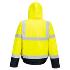 Hi-Vis Contrast Winter Bomber Jacket