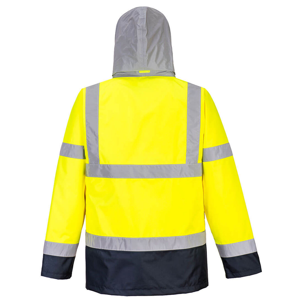 Hi-Vis 4-in-1 Contrast Traffic Jacket
