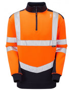 Tapeley Dual Colour 1/4 Zip Sweatshirt