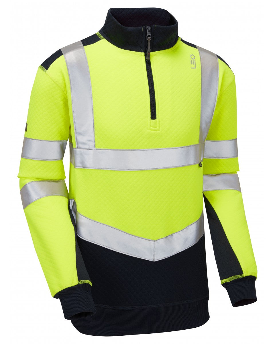 Tapeley Dual Colour 1/4 Zip Sweatshirt