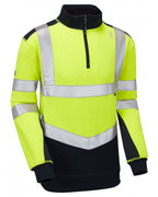 Tapeley Dual Colour 1/4 Zip Sweatshirt