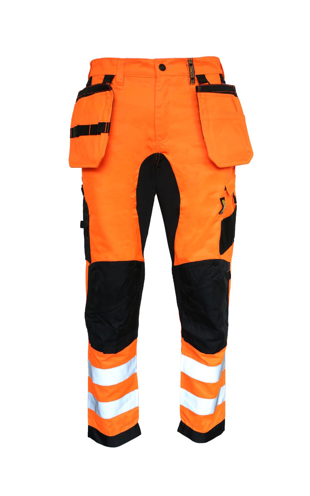 Contrast Slim Fit Stretch Hi-Vis Trouser With Removable Holster Pockets