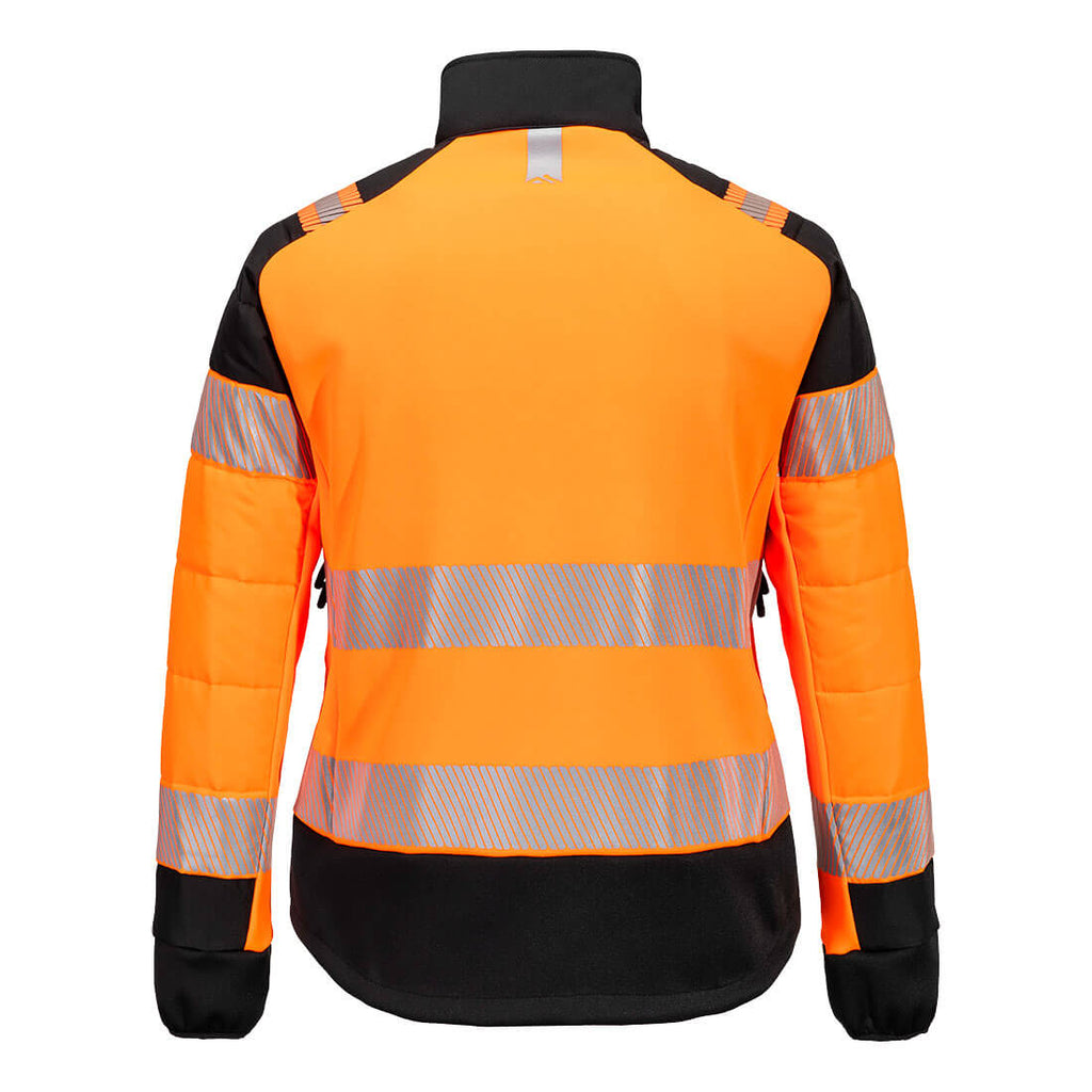 PW3 Hi-Vis Women's Hybrid Baffle Jacket