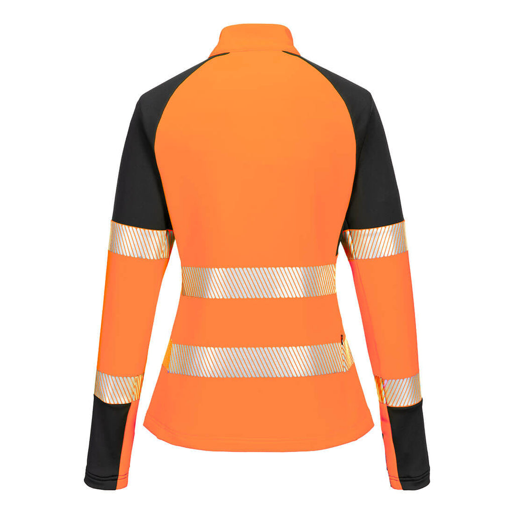 PW3 Hi-Vis Women's 1/4 Zip Sweatshirt