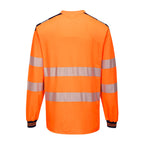 PW3 Hi-Vis Cotton Comfort T-Shirt L/S