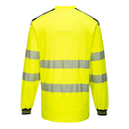 PW3 Hi-Vis Cotton Comfort T-Shirt L/S