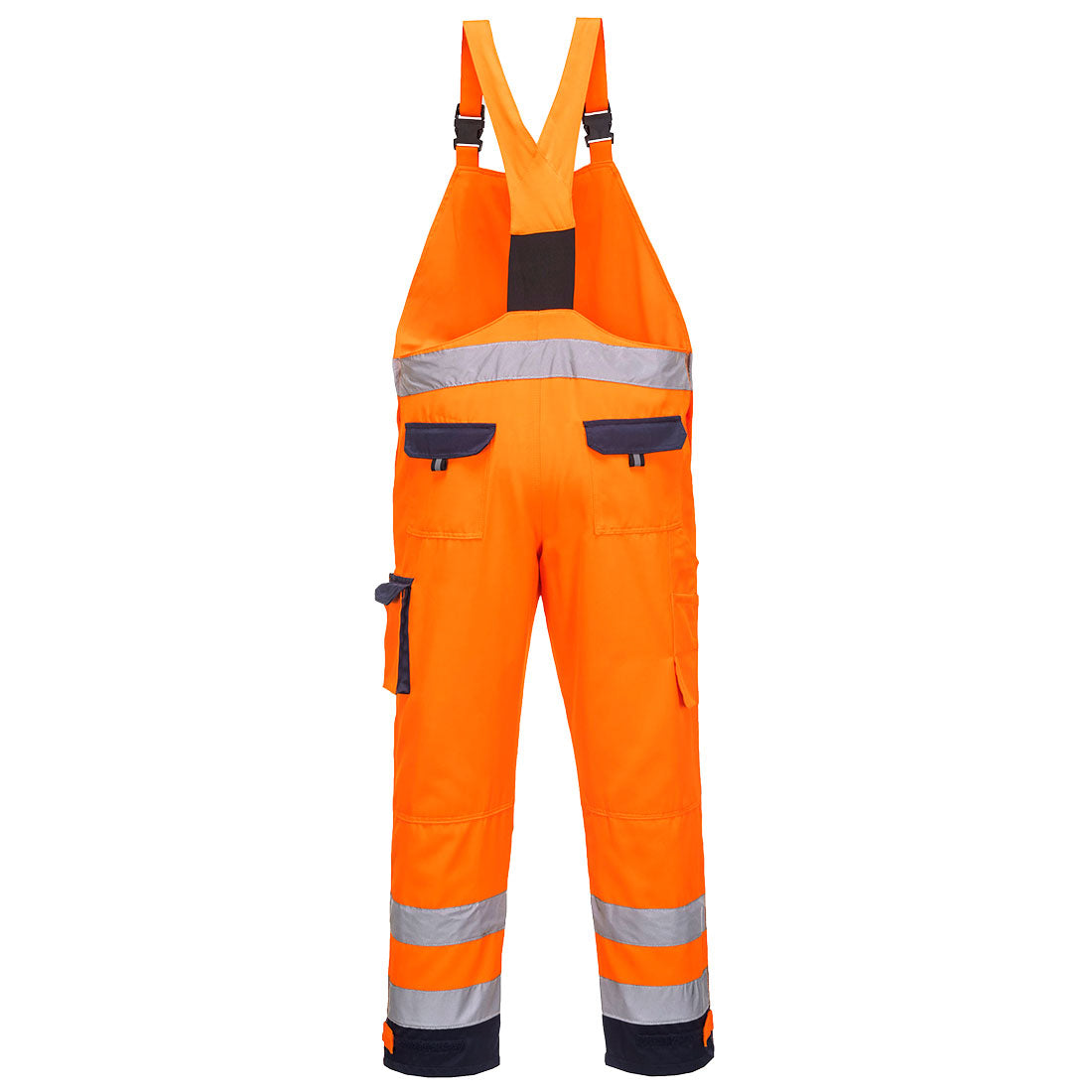 Dijon Hi-Vis Contrast Work Bib and Brace