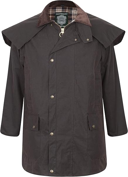 3/4 Length Stockman Wax Cape