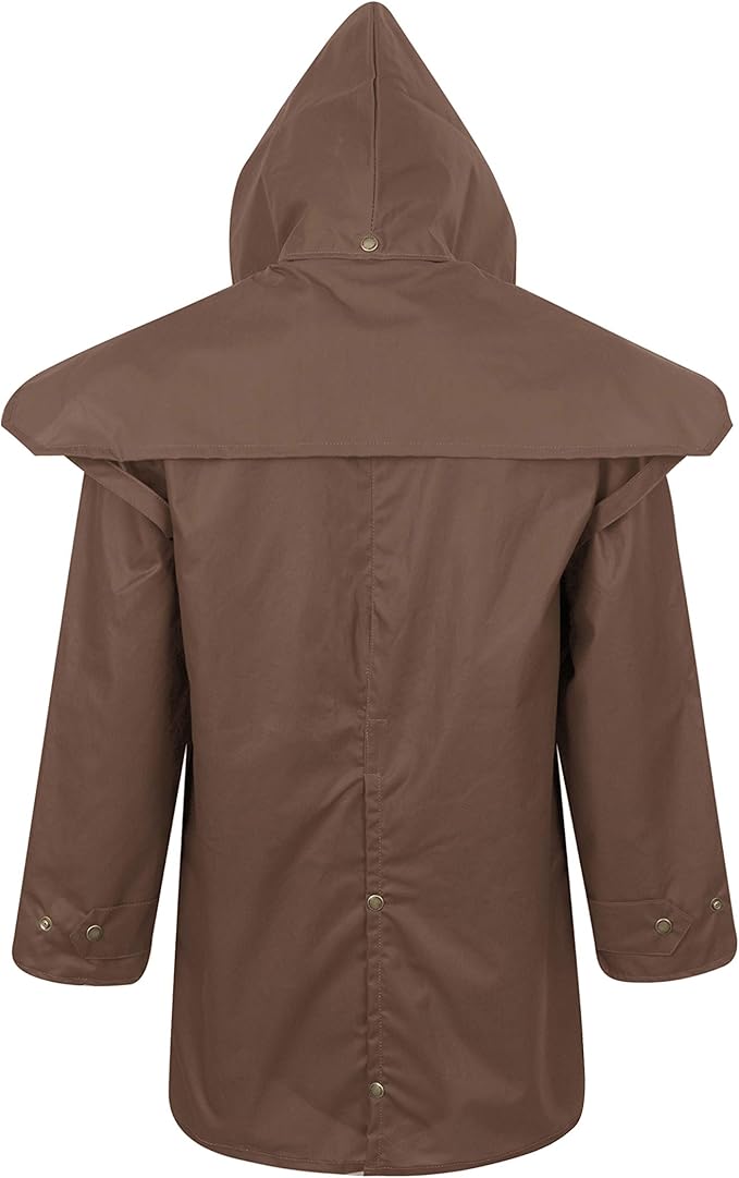 3/4 Length Stockman Wax Cape