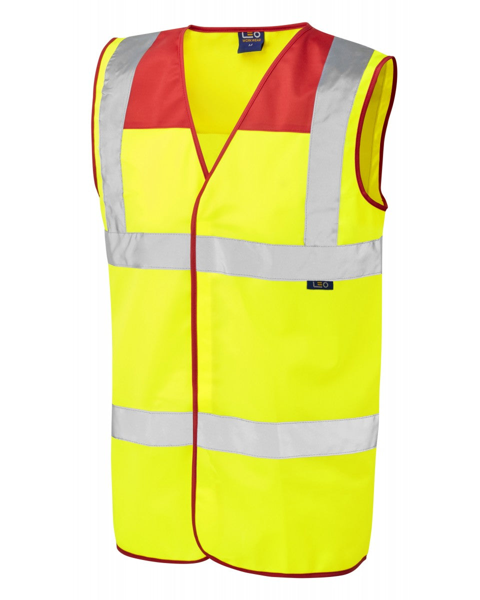 Brandworthy Red Yoke Waistcoat