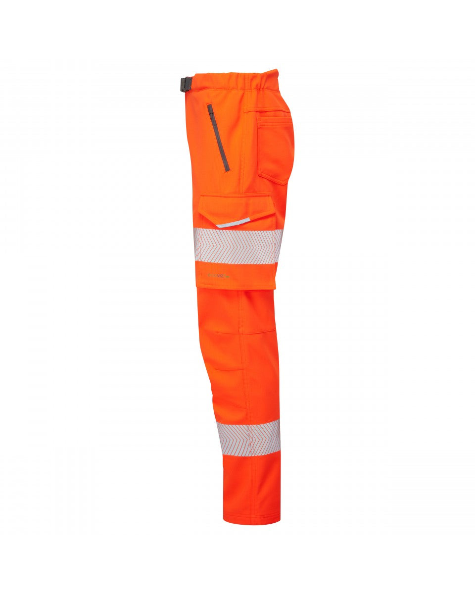 EcoViz Ladies Stretch Softshell Work Trouser