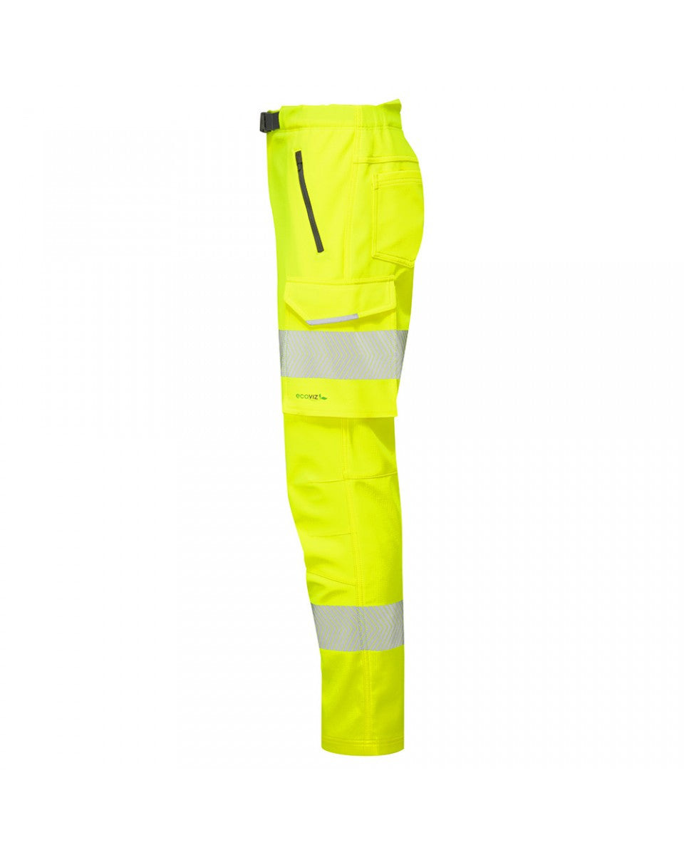 EcoViz Ladies Stretch Softshell Work Trouser