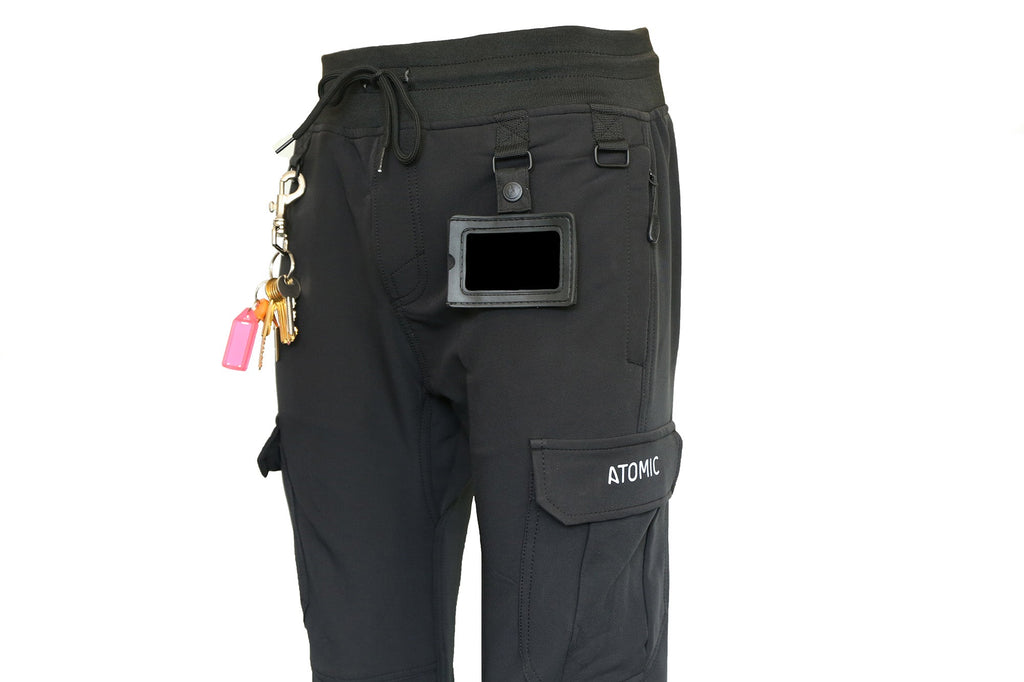 Slim Fit Stretch Work Jogger With Knee Pad Pockets