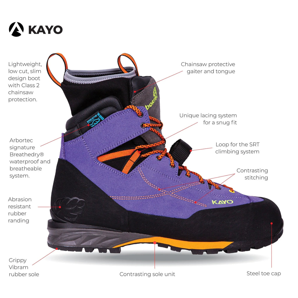 Kayo Chainsaw Protective Climbing Boot
