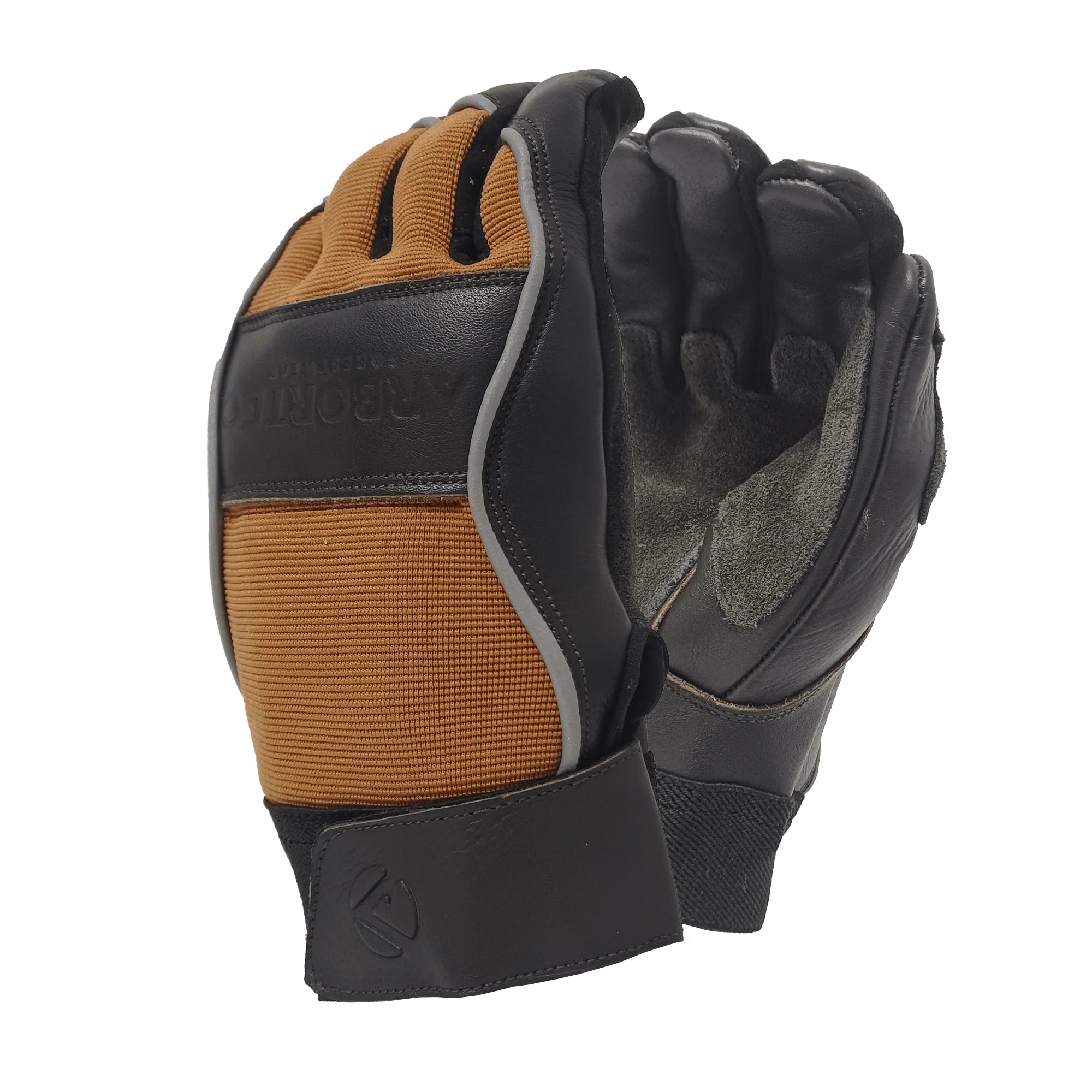 Class 1 Leather Chainsaw Gloves