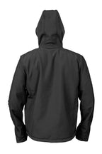 Hybrid Quilted Softshell Jacket with Hood (Black / Black)