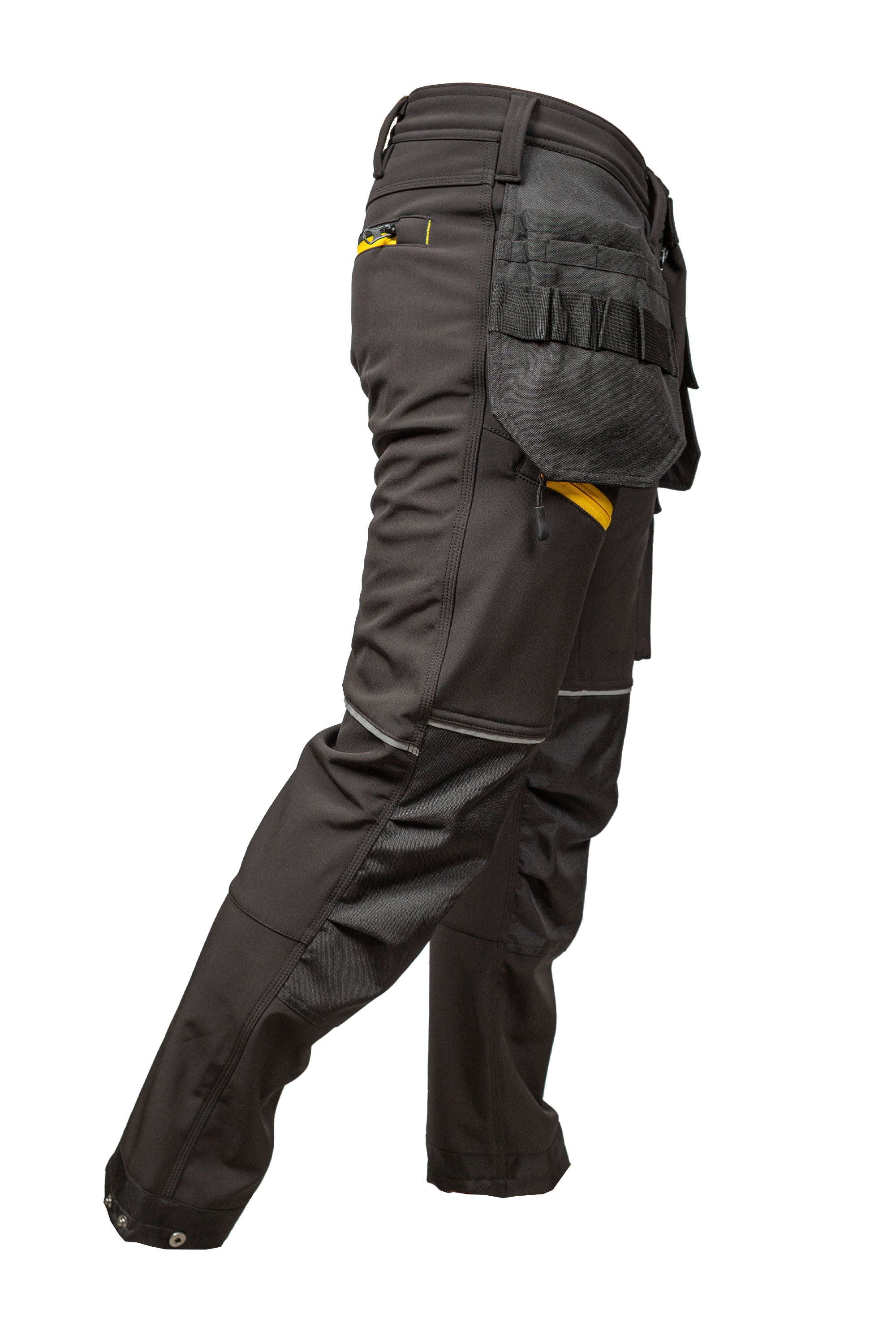 Atomic Workwear Slim Fit Softshell Trousers – Flexible, Durable & Weather-Resistant