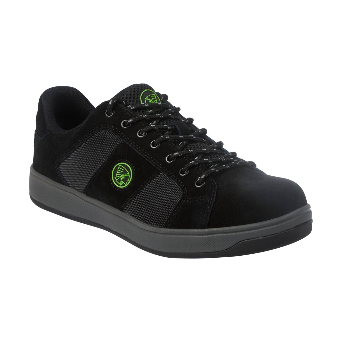 Kick Black Suede Safety Trainer